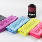 Custom Size Microfiber Quick-Drying Sport Gym Towel with Logo – 400gsm for Fitness, Swimming & Camping