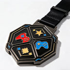 Custom 3D Painted Medals | Double Sided Metal Sports Award MOQ 100