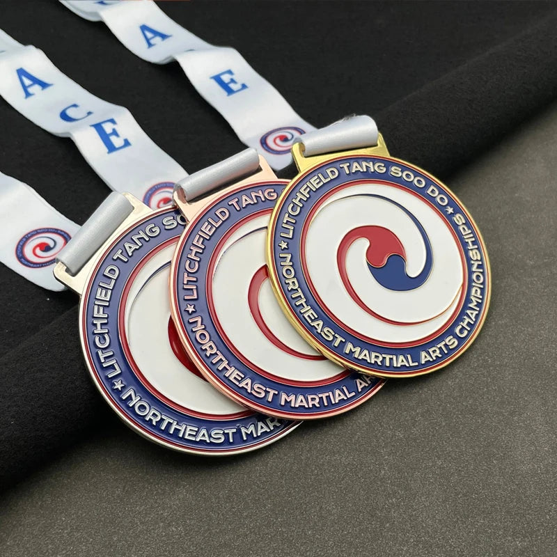 Custom Zinc Alloy Medals | Die Struck Enamel | Sports Event Awards | Wholesale