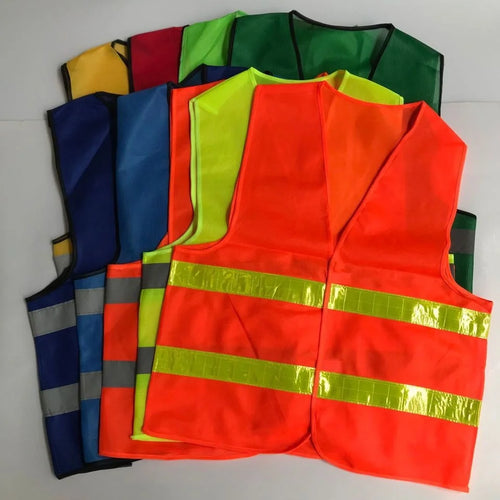 All-Season Breathable Reflective Safety Vest for Construction & Outdoor Work
