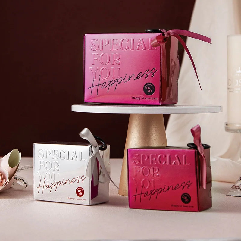 Embossed Rigid Gift Boxes FSC100% | MOQ 1 pc