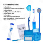 8pcs Orthodontic Care Kit | 100 Bags MOQ Dental Patient Kit | Dental Clinic Supplies