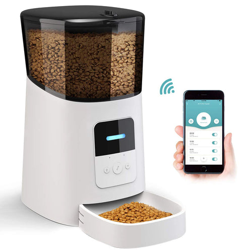 Custom Tuya Smart Pet Feeder with Logo | WiFi 6L MOQ Quote