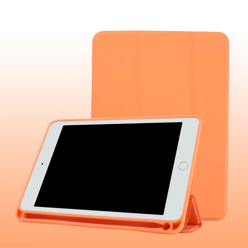 Pu Leather Shockproof Smart Cover Tablet Case – iPad Covers with Pencil Holder for iPad Pro 12.9 & More