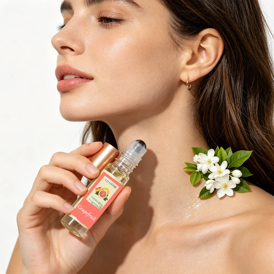 Unisex Roll-On Perfume 10ml Grapefruit | Private Label Fragrance | Bulk