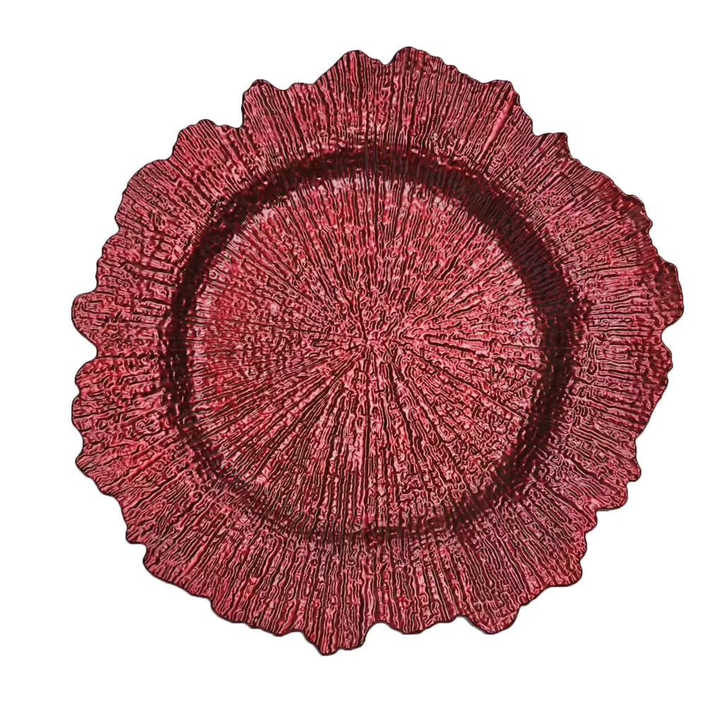 13 Inch Plastic Charger Plates | Custom Wholesale Tableware