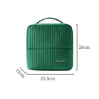 Custom Velvet Cosmetic Bags with Logo — Zipper Closure, Embroidery & Woven Labels