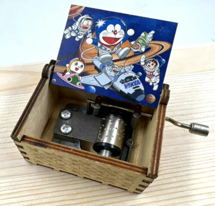 Custom Wooden Music Boxes with Logo – 10 MOQ, 18-Second Play