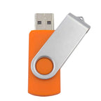 Custom USB Drive 4GB-128GB | 100 Pcs MOQ Swivel Promotional Flash Drive