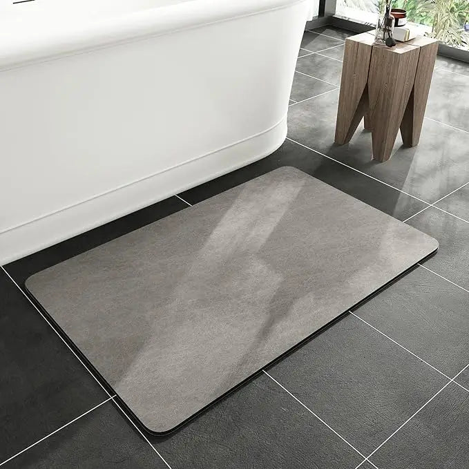Custom Rubber Bathroom Floor Mat | 4-Layer Absorbent Quick-Dry | Non-Slip Vacuum Seal | MOQ 300