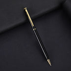 Slim Metal Ballpoint Pen with Custom Logo for Office Writing and Corporate Gifts
