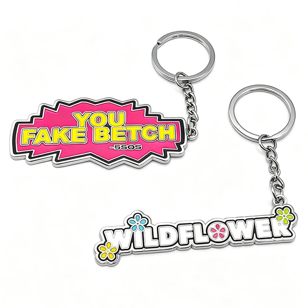Custom Metal Keychains with Logo | Corporate Gifts Souvenirs