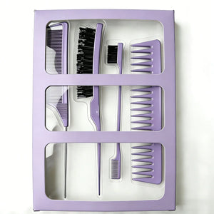 Custom 4-Piece Hair Brush Gift Set with Logo | 2,400 MOQ