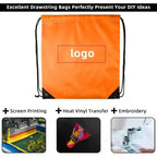 Custom Waterproof Drawstring Bag | 100 MOQ for Gym & Sports Events