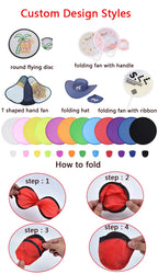 Custom Foldable Hand Fan with Logo | Bulk MOQ 500