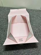 Custom Magnetic Foldable Gift Box: Coated Paper, Four-Color Print, Matt Lamination
