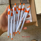 Custom Promotional Pens: 50 MOQ, 10-Day Lead, EN71/REACH | 1.0mm Ballpoint with Logo