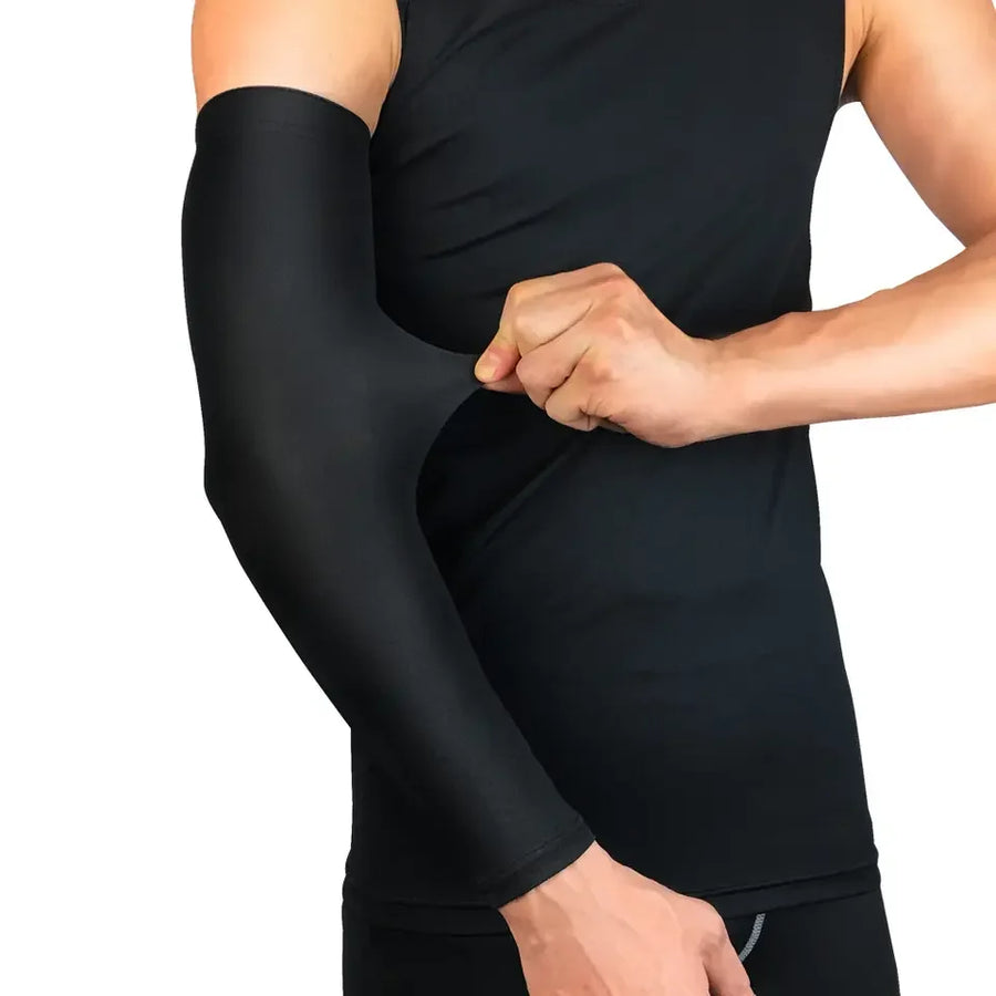 Custom Logo Compression Arm Sleeves | MOQ 500 Pcs