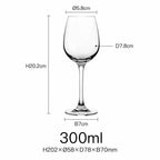 Vintage Crystal Wine Glasses: 500 MOQ, 14-Day Lead, LFGB Certified | Custom 500-1000ml Goblets