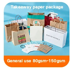 Custom Kraft Paper Shopping Bags | FSC Certified | Twisted Handles | 200 MOQ | Logo Print