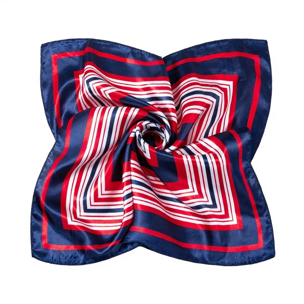 Personalized Silk Satin Scarves | 2-Piece MOQ & 3-7 Day Lead Time | 46 Colors | OEM Manufacture