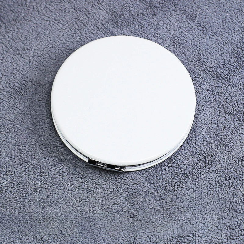 PU Leather Pocket Mirrors | Double-Sided with Logo | Custom