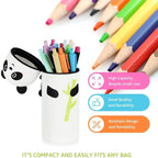 Custom Silicone Pen Holder with Logo | LFGB Certified, Foldable Animal Shape, 500 MOQ
