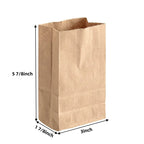 Custom Kraft Paper Bags 100% Recycled | Logo Printing | Restaurant Takeout
