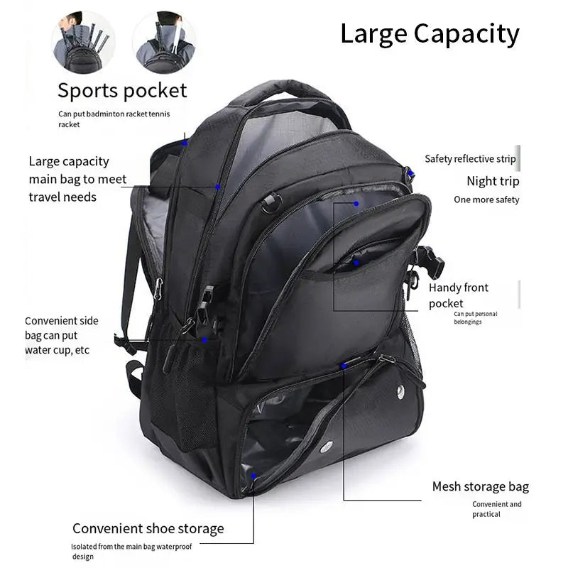 Custom Nylon Sports Backpack with Logo | Bulk MOQ