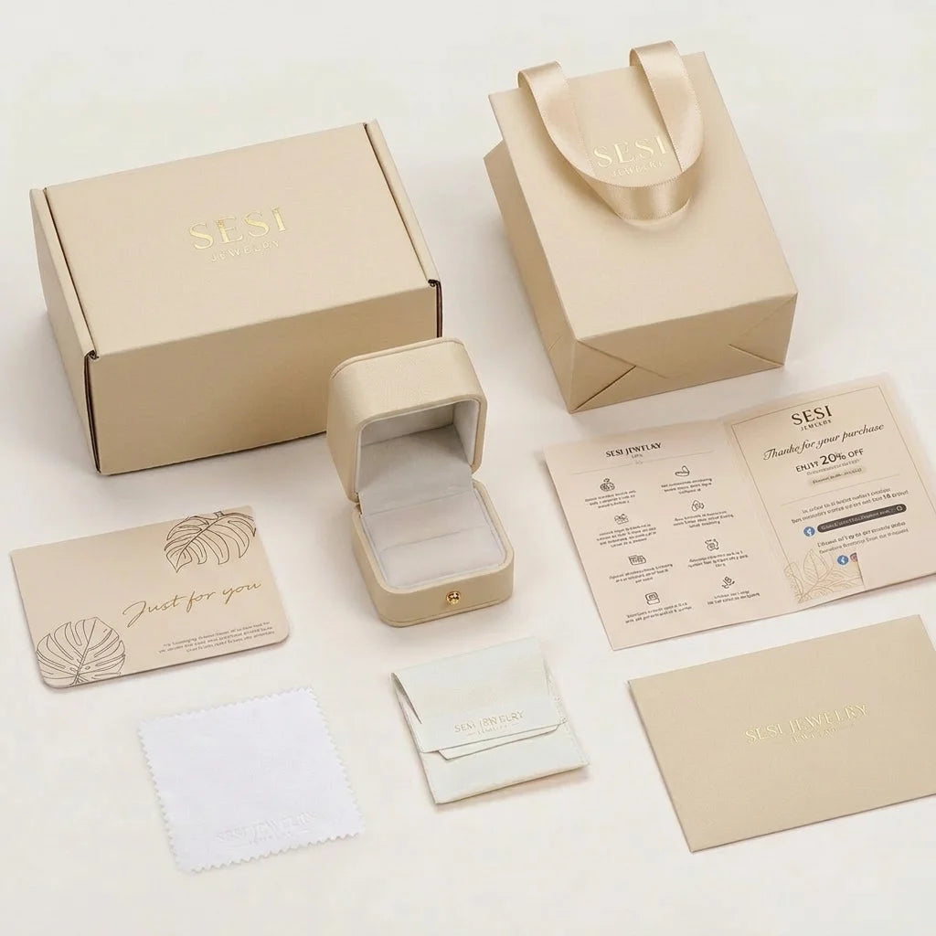 Custom Luxury Jewelry Packaging Gift Kit | PU Leather Box | MOQ 20