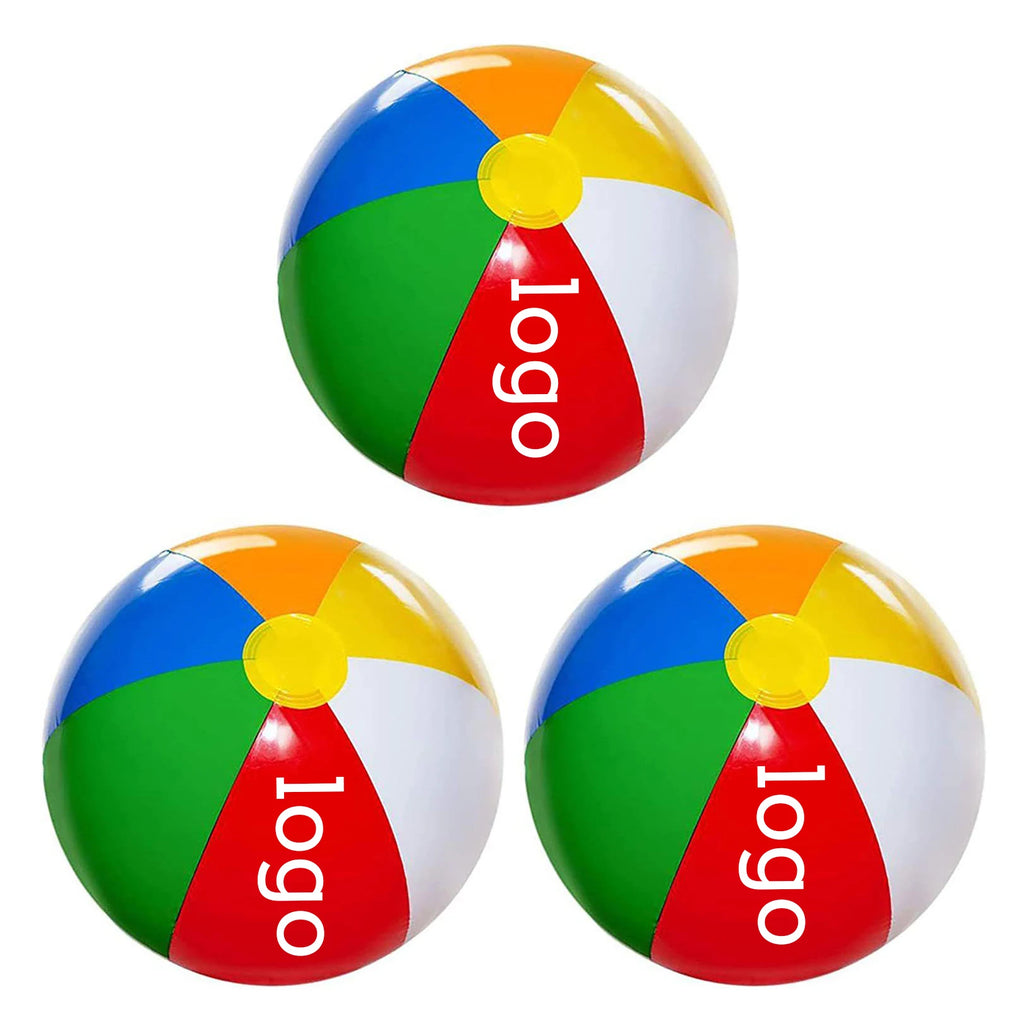 Custom Inflatable Beach Balls | CE EN71 Certified | Bulk Summer Promotions