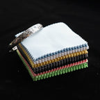 Custom Logo Microfiber Jewelry Polishing Cloth | MOQ 100