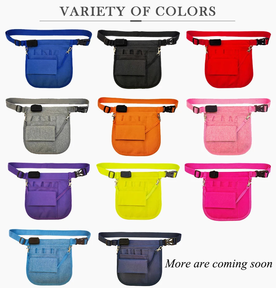 Custom Nursing Pouch | 21x21cm Medical Waist Bag