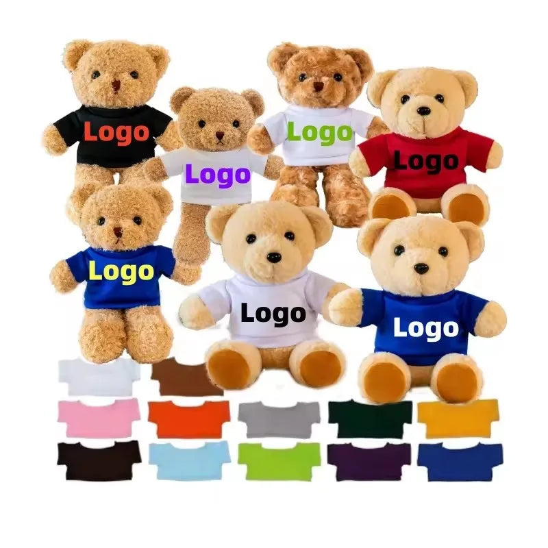 Custom Teddy Bears | 1 MOQ | 7-Day Sample | Embroidered Logo