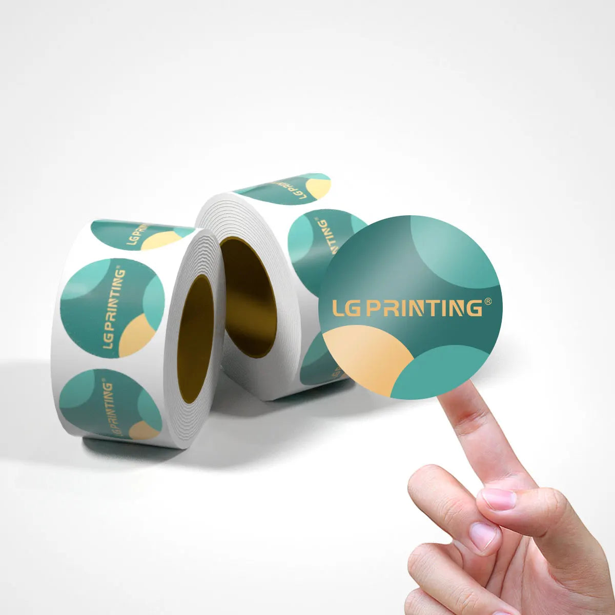 Custom Vinyl Sticker Labels with Logo Printing | MOQ 10,000