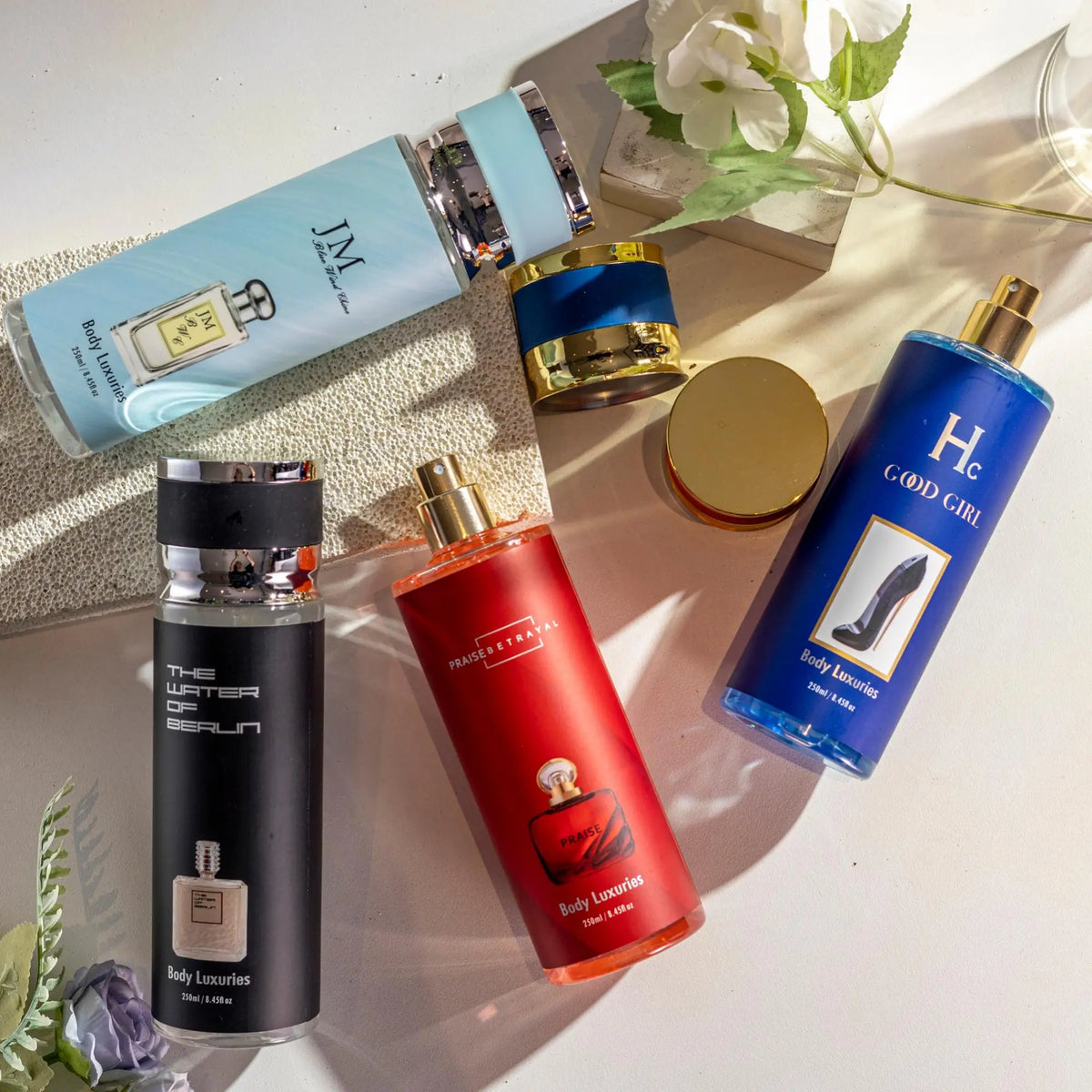 Custom OEM Body Splash Fragrance Mist | MOQ 5000 Pcs