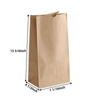 Custom Kraft Paper Bags 100% Recycled | Logo Printing | Restaurant Takeout