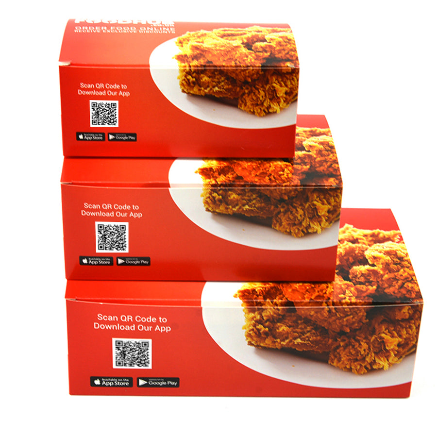 Custom Food-Grade French Fried Chicken Box | Ivory White Paper Packaging OEM