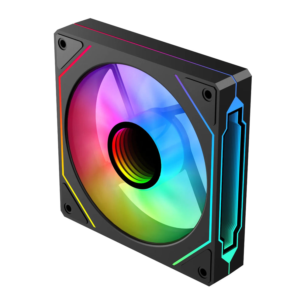 PLF120I Reverse ARGB PWM 120mm PC Case Cooling Fan | Custom Logo