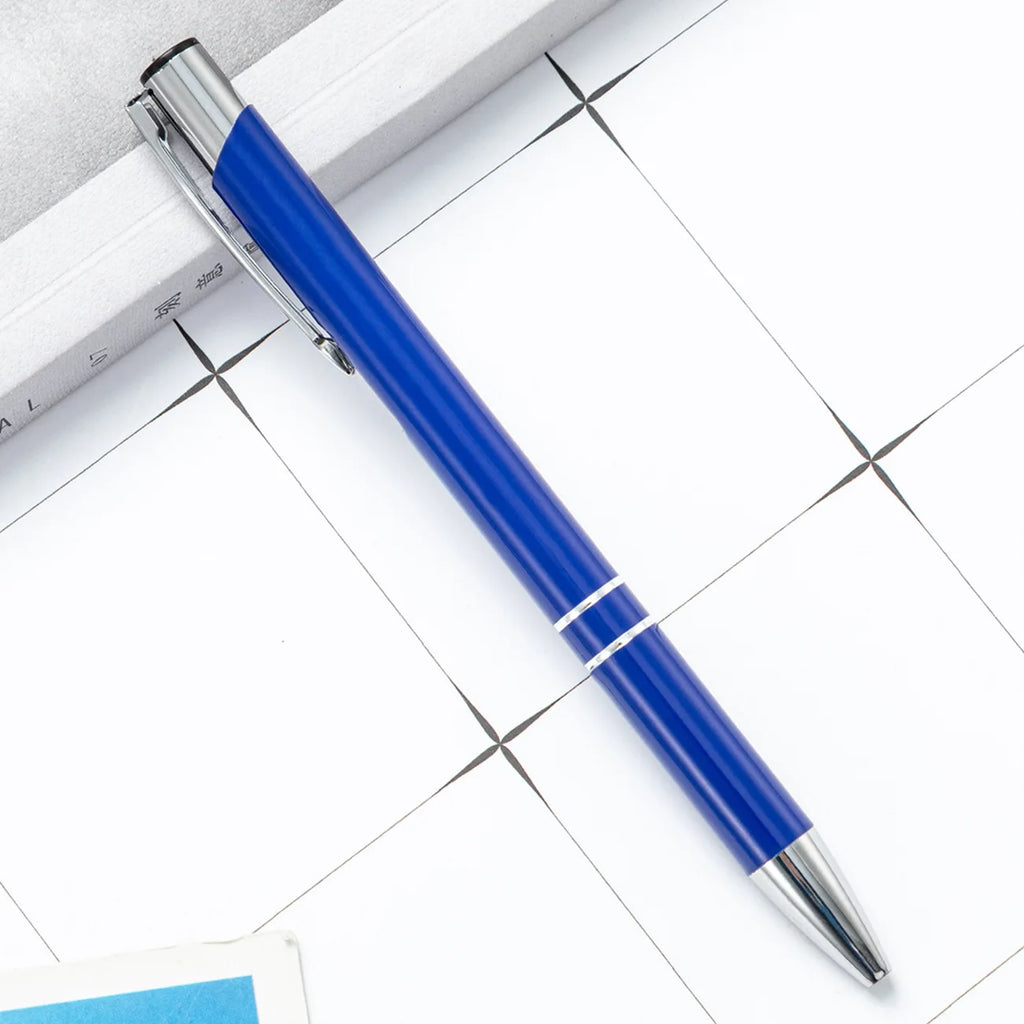 Custom Metal Pen with Logo | UV Printing | 1pc MOQ | 15-Day Lead