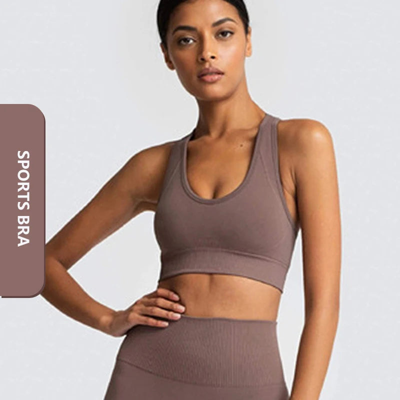 Custom Seamless Gym Sets for Women (Yoga & Fitness Wear)