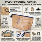 Custom Tyvek Cosmetic Pouches | Eco-Friendly | 15-Day Lead