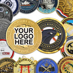 Custom 3D Challenge Coins Zinc Alloy | Gold Silver Plated | 50pc MOQ