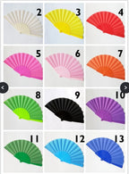 Custom Printed Hand Fans with Logo – 100 MOQ, 7-12 Day Lead