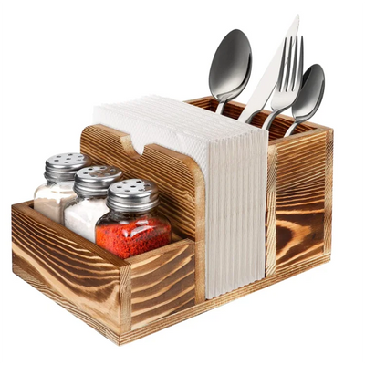 Bamboo Tissue Box Holder | Eco-Friendly Napkin Holder