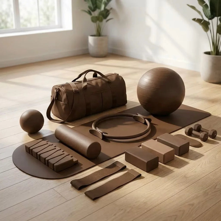 Custom 12-in-1 Pilates Kit with Logo | Ready to Ship