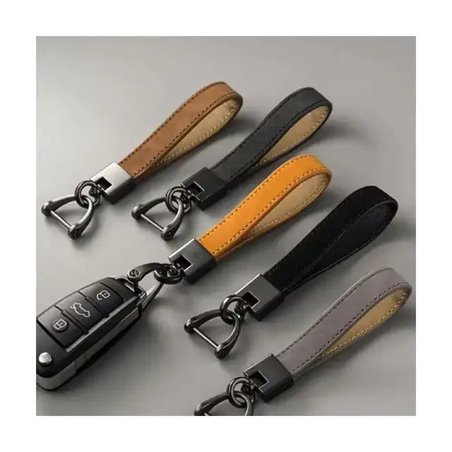 Custom Leather Keychain | Eco-Friendly | Embossed Logo | 50 MOQ | Corporate Gifts