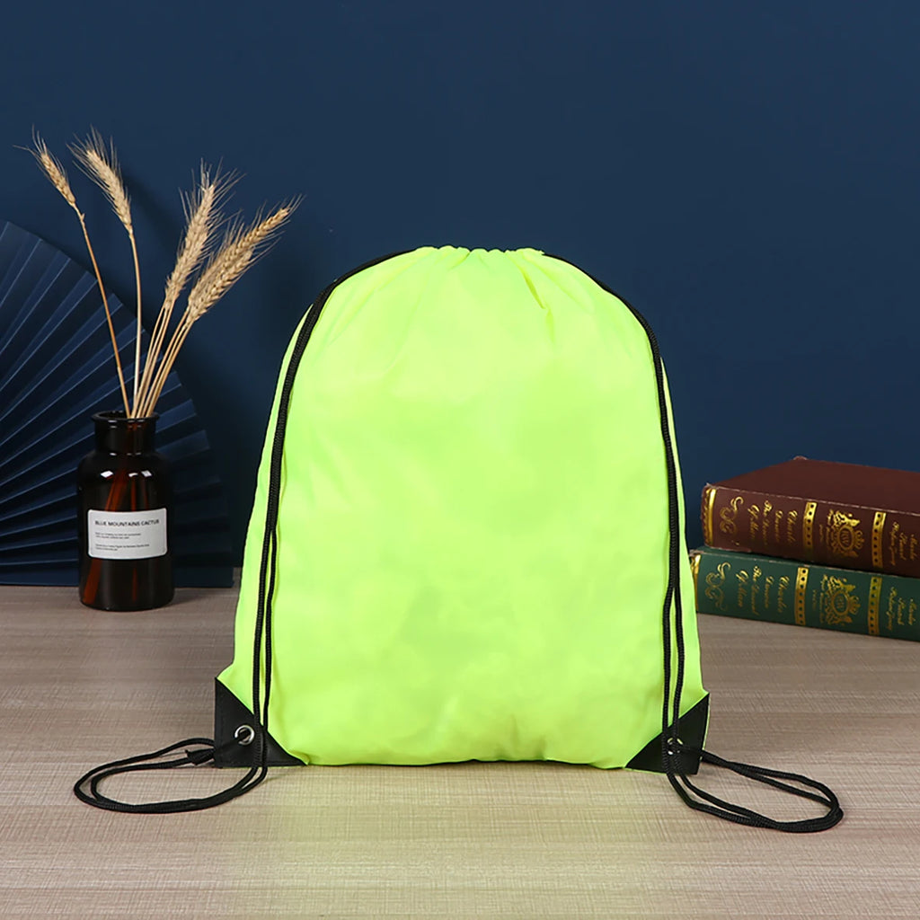 Custom Polyester Drawstring Bag | Promotional Gym Backpack