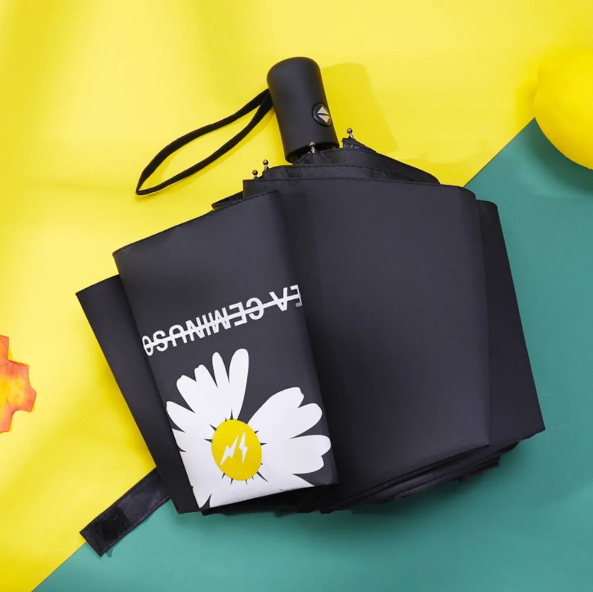 Custom 190T Pongee Umbrella with Logo | 100 MOQ Fully Automatic