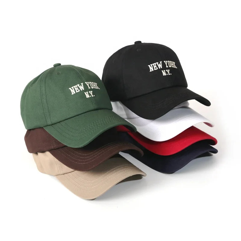 6-Panel Cotton Dad Hats (Custom Embroidery, Adjustable Fit)